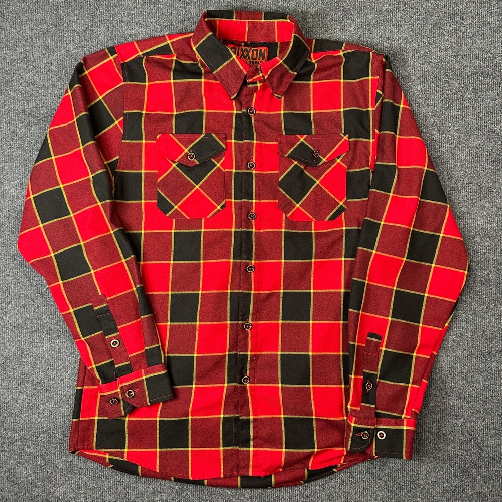 Lot x2 Dixxon Flannel Men's Size M Leatherneck & The .556 Plaid D-Tech Shirts - Picture 9 of 16